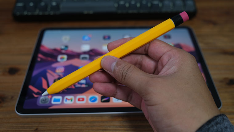 グリップ力が強くなるのでApple Pencilが使いやすくなる